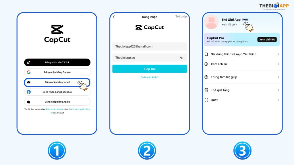 Cách Đăng Ký CapCut Pro Chính Thức (An Toàn 100%)